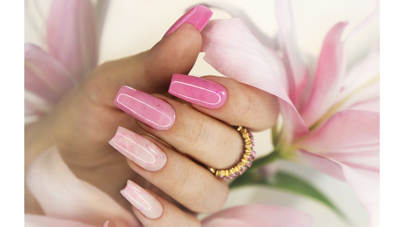 Easy spring nails with btartbox short coffin french nail tips🌸#spring... |  TikTok